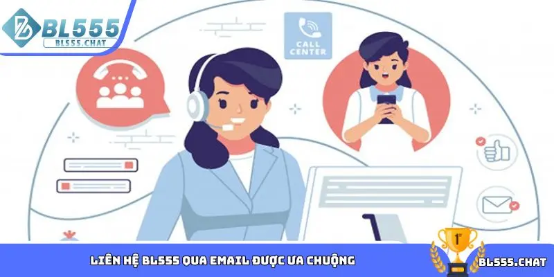 Liên hệ BL555 qua email được ưa chuộng